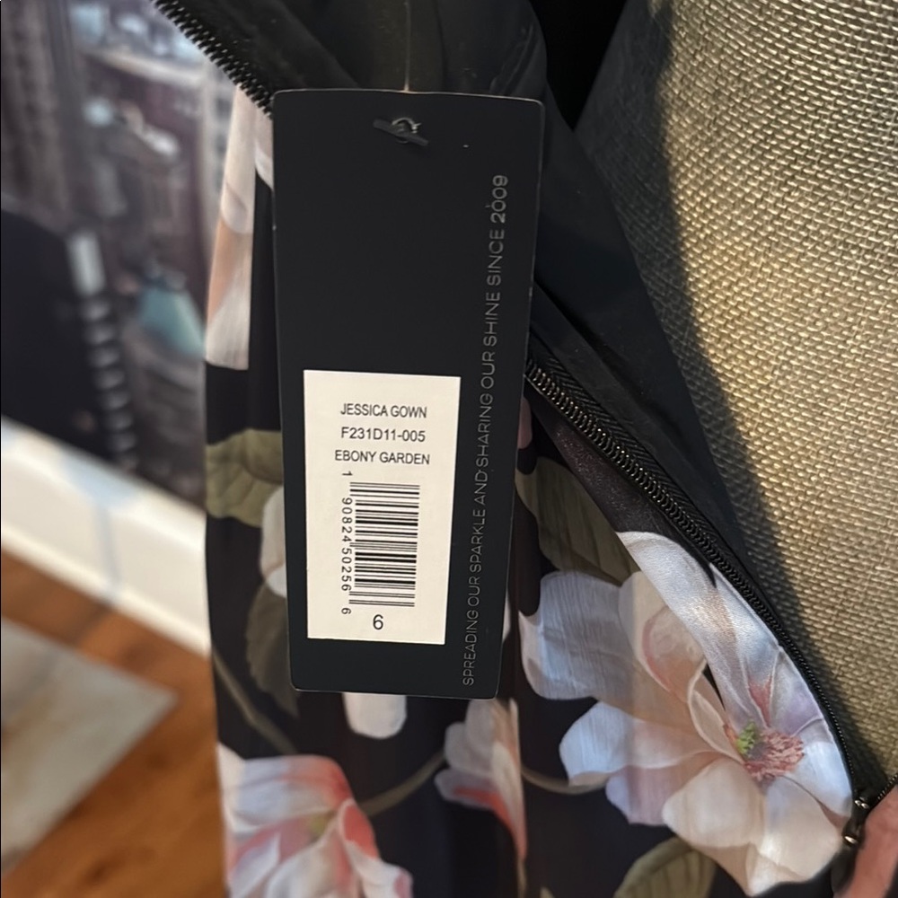 Sachin & Babi Floral Maxi Dress with Spaghetti Straps - Picture 9 of 9